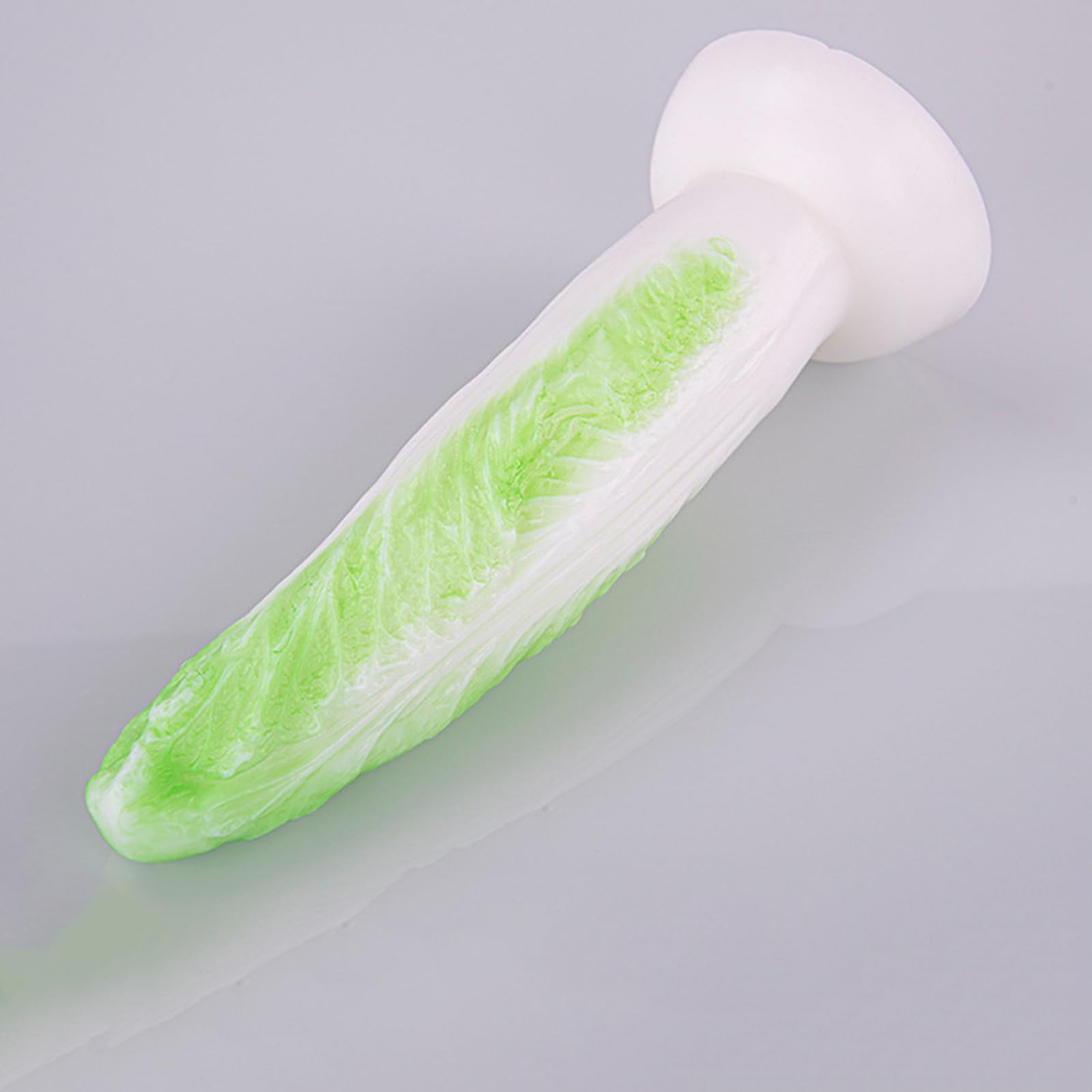 7.87 inch Corn Shape Soft Silicone Realistic Dildo Sex Toy Clitoral Dildo Anal Dildo Plug with Textures for Women Men - Corn
