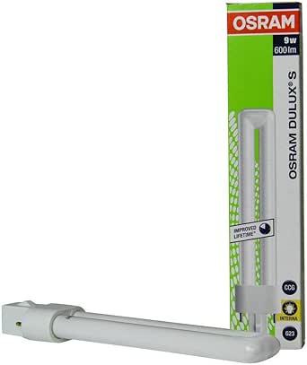 Lampadina Compatta Osram Dulux S 9W G23 - Classe A, Risparmio Energetico, 2700K - Foto 11