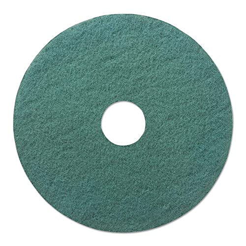 Boardwalk BWK4020GRE 20 in. dia. Heavy-Duty Scrubbing Floor Pads - Green 3 Pack of 5