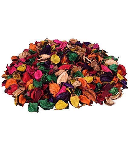 MSGH Dried Flower Leaves Beautiful Wooden Petals (Multicolour) (250 GM.)-image-23