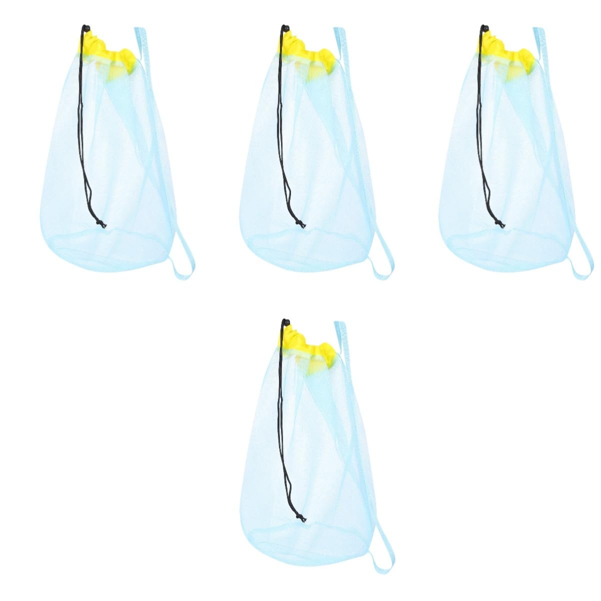 GALPADA 4stücke Portable Strandtasche Aus Netzmaterial Für Junge Mädchen Leicht Und Vielseitig Für Strandspielzeug Und Schwimmzubehör Robustes Design Für Outdoor-aktivitäten