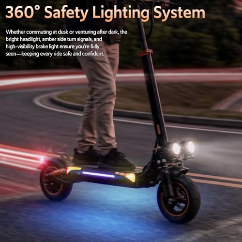 1200W Dual Suspension Off-Road Scooter