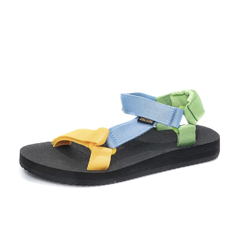 Women's Sport Water Hiking Sandals Athletic Ankle Strap Shoes Adjustable Velcro Outdoor Beach Shoes2