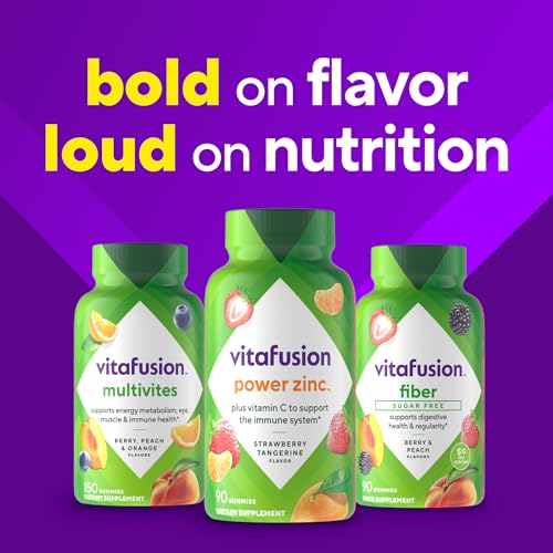 Vitafusion Zinc and Vitamin C Gummies | 90 Gummy Vitamins - image 9