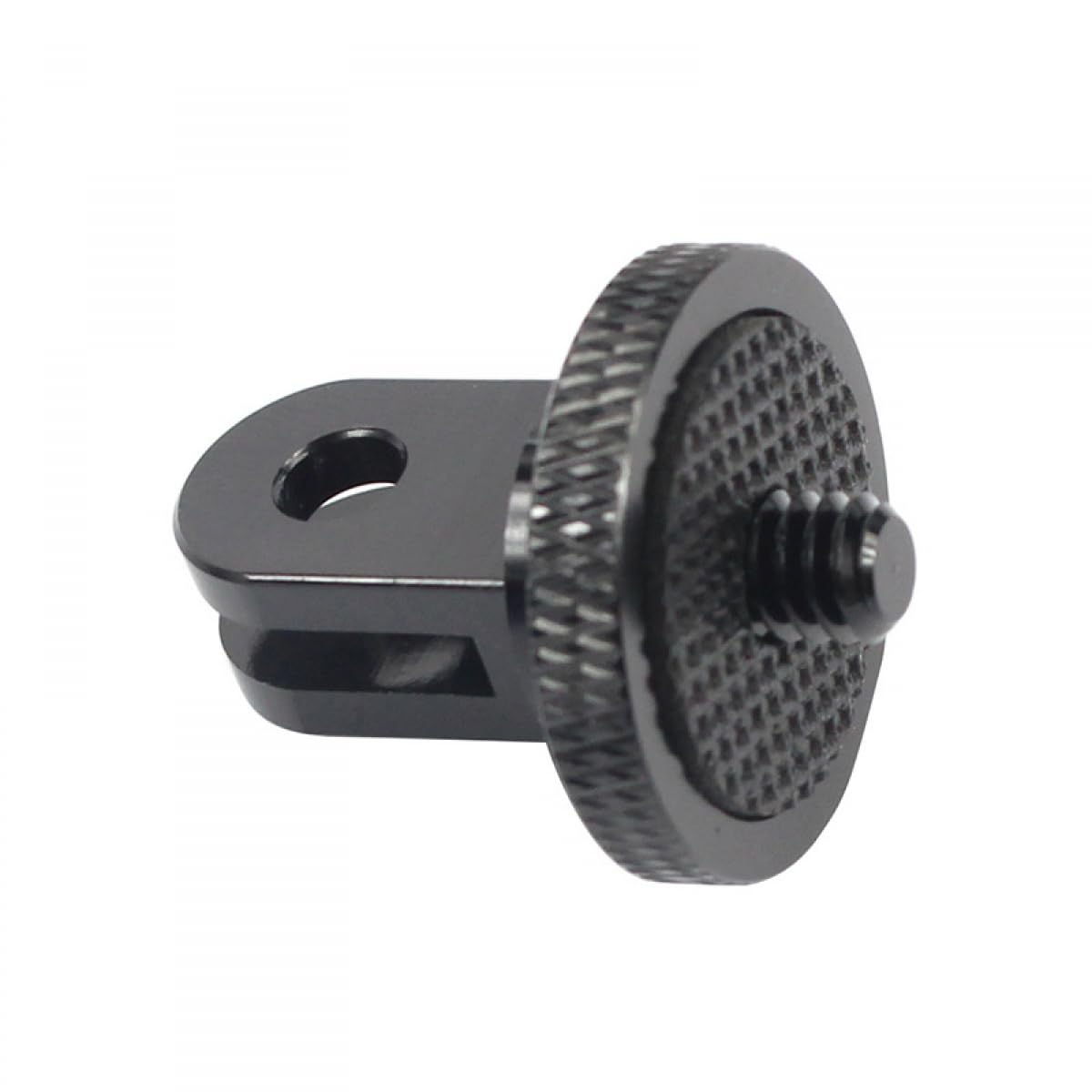 Mini Adaptador De Trípode para Cámaras De Acción, De Aleación De Aluminio De 1/4 Pulgadas De Montaje para Una Fijación Segura A Los Trípodes, Apto para Gopro Y Otras Cámaras De Acción
