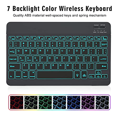 Ipad Keyboard Case Pro 2022 11-Inch(4Th Gen),Air 5Th 4Th Gen 2022/2020, Pro 11 1St/2Nd/3Rd 2018/2020/2021, 10.9 Inch Case With Pencil Holder, Backlit Detachable Bt Keyboard, Smart Folio(Black) #TOP7