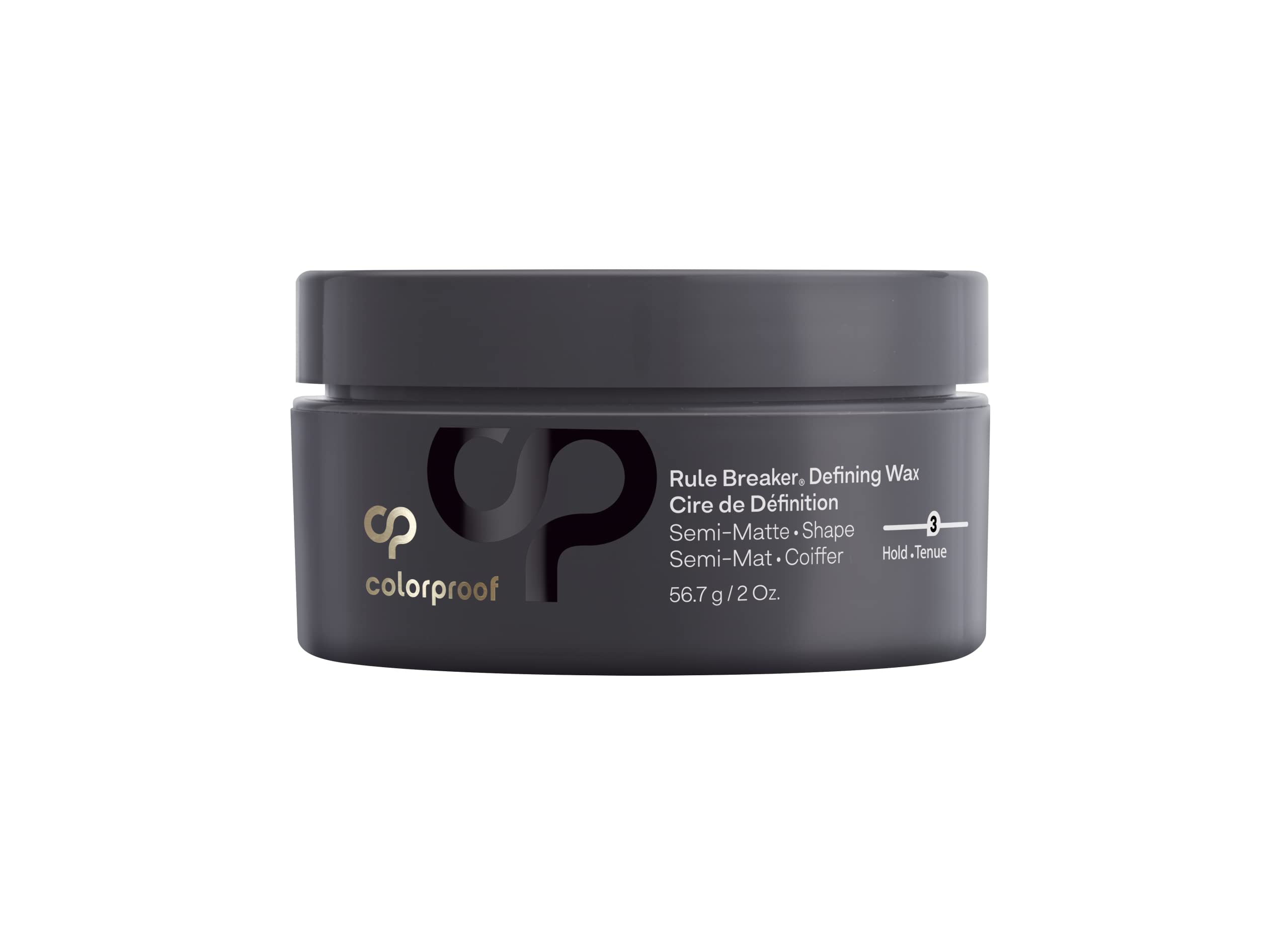 Rule Breaker Defining Hair Wax 2 Fl. Oz. Styling Wax with Black Currant, Jasmine & Peach Scent, Heat and Color-Protecting Hair Wax for Men & Women