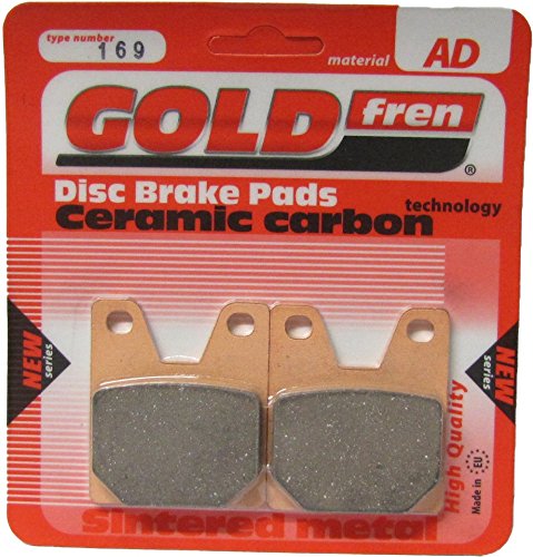 Yamaha YZF R1 (1000cc) (UK) 1998-2001 Brake Disc Pads Goldfren - Rear Right (Pair)