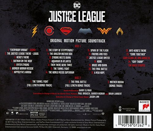 Justice League (Original Motion Picture) [CD]