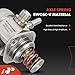 A-Premium High Pressure Fuel Pump Compatible with Kia Soul 2012-2016, Forte5/Forte Koup 2014-2016, Rio 2012-2014 & Hyundai Accent 2013-2014, Veloster 2013-2015, 1.6L, Gas