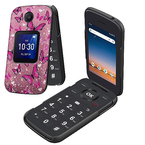 RYUITHDJP for Alcatel Go Flip 4 Case (4056W/4056Z) / TCL Flip Case (4056L) / TCL Flip Pro Case (4056s/4056V) 2.8