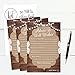 Hadley Designs 50 Rustic Wedding Advice Cards-Wedding Card Boxes For Reception, Guest Book Alternative, Advice Cards For Bride and Groom, Games For Guests, Advice For the Bride
