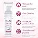 Eyelash Extension Cleanser Eyelid Foaming Cleanser Lash Foam Shampoo for Extensions, Oil, Paraben & Sulfate Free,100% Safe for Natural Lashes, Non-Irritating, Perfect for Professional Salon 1.69fl.oz