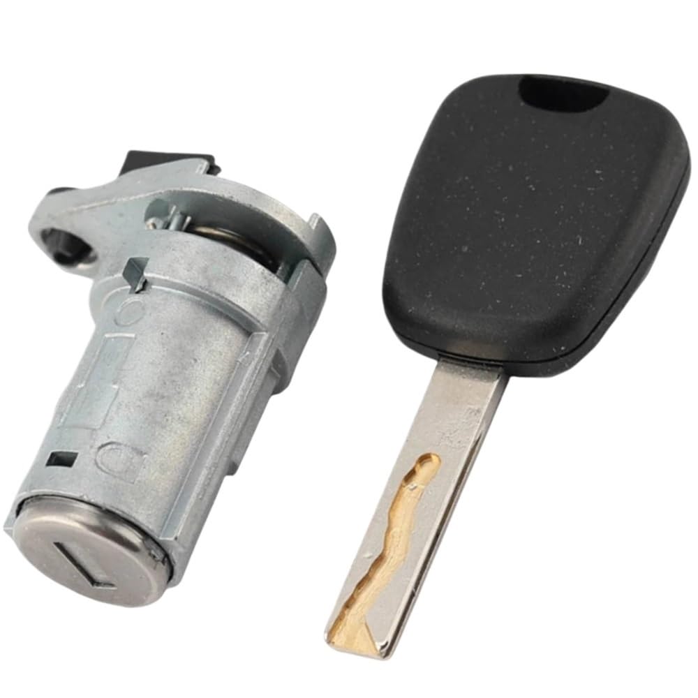 Hzsmyxgs One Color Car Door Lock 9170R4 Compatible With Peugeot For 307 2004-2009 Car Left Door Lock Cylinder Barrel With 1Pcs Key Hu83
