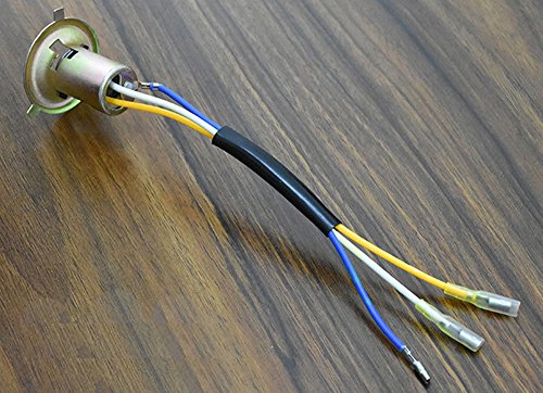 2x BA20D H6M Fassung Base Sockel Holder 3 Kabel Adapter for MOTO ATV BIKE QUAD