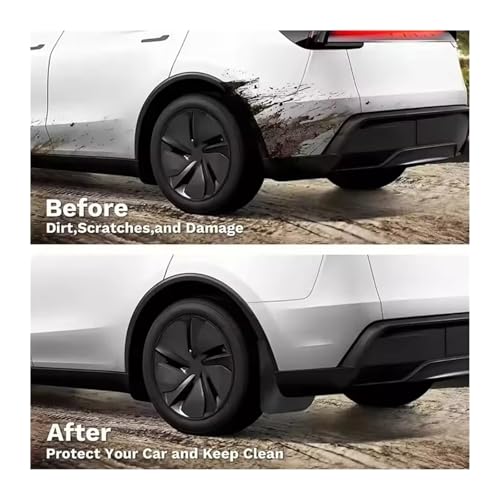 Guardabarros para Subaru Forester 2013-2018 traseros resistentes kit de 4 piezas protectores 3