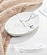 Luxspire seifenschale Marmor, Ovaler Seifenhalter Schwamm Seifenspender Kratzfest Seifenbox Seifendose Elegant Seifenablage Leicht Reinigen Soap Holder Dish für Küche Badezimmer und Dusche, Kies Weiß