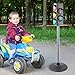 Ssguopte Traffic Light Toy 27 Inch Stop Light Manual/Auto Modes Traffic Lamp with ＆ Sound Height Adjustable Realistic Lights Educational Toys Birthday for Kids