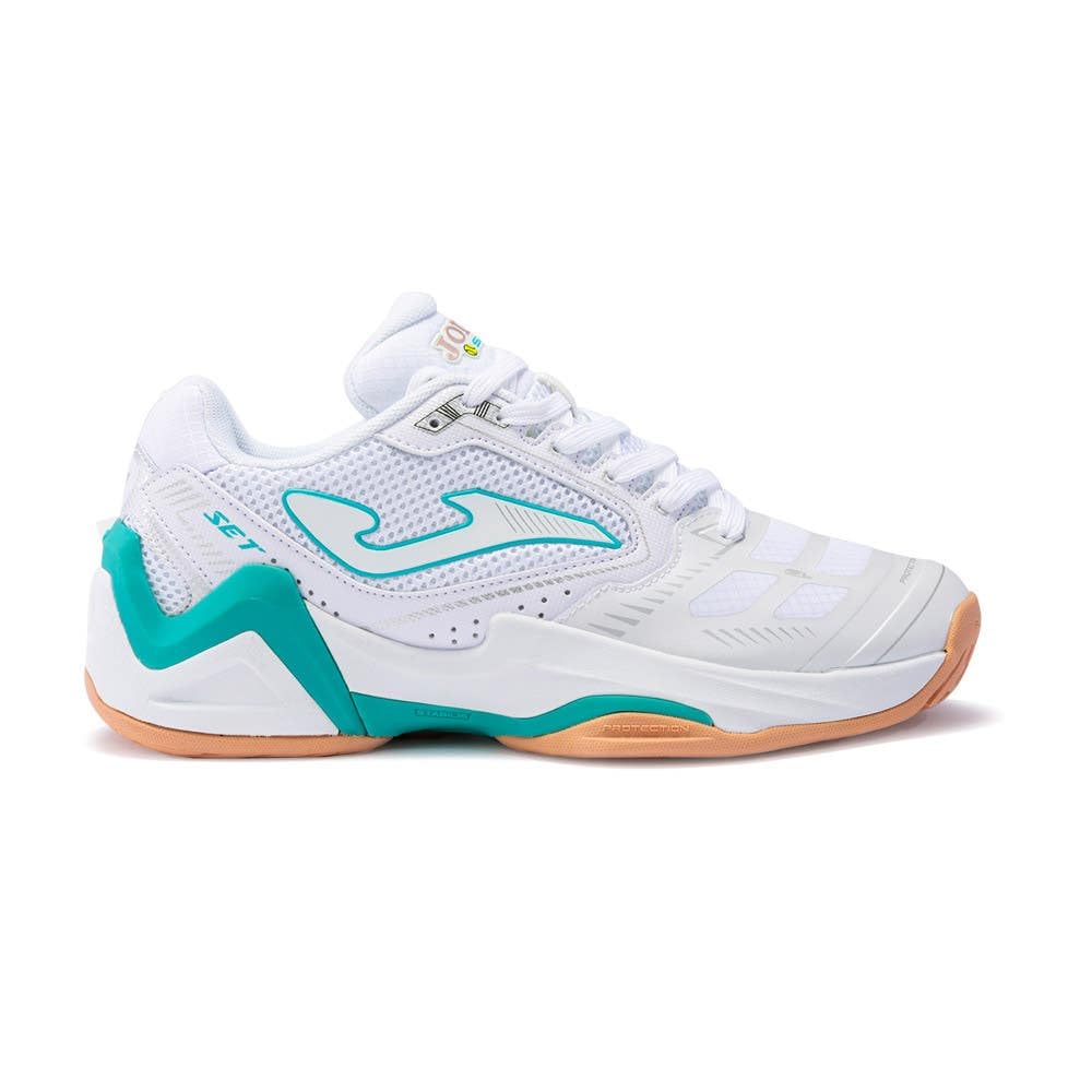 Joma Zapatillas de Padel Sport T.Set Lady 2302 Blanco, Zapatos de Tenis Unisex