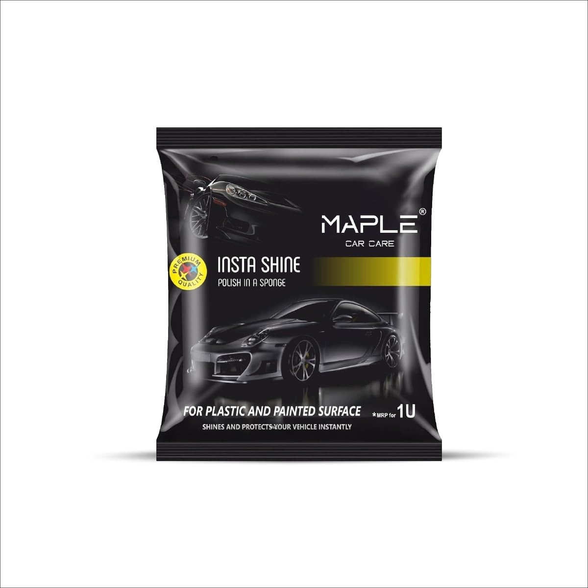 Maple Car Care Insta Shine Sponge Pouch for Paint & Exterior Care, Instantly Cleans & Shines Bikes, Motorbikes, Cars Paint & Exterior Pack of 10-image-26