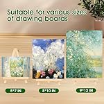 32 Pack 9 Inch Wood Easels, Easel Stand for Painting Canvases, Art, and Crafts, Tripod, Painting Party Easel, Kids Student Tabletop Easels for Painting, Portable Canvas Photo Picture Sign Holder - Image 5