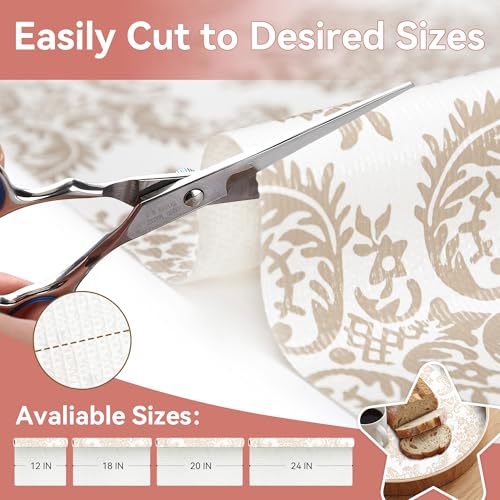 RAY STAR 18X96 Inch Shelf Liner for Kitchen Cabinets, Non-Adhesive Cabinet Liner Washable - image 3