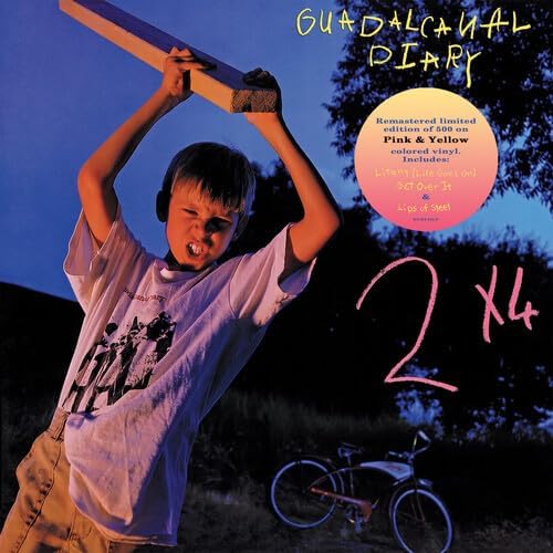 Pink/yellow Swirl (Vinil Amarelo / Rosa) por 2 x 4, capa do álbum