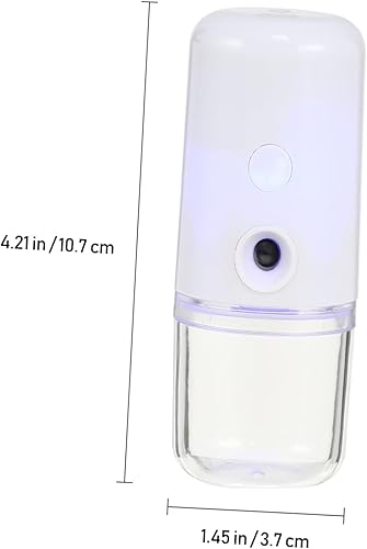 Miniatura 9 de 1 unidad USB recargable nanómetro humidificador facial portátil de mano pulverizador dispositivo de humedad para mujeres y niñas para viajes y
