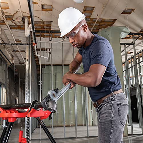 RIDGID 31110 Model 836 36" Aluminum Straight Pipe Wrench with 5" Pipe Capacity, 40% Lighter Aluminum Straight Plumbing Wrench with I-Beam Handle by RIDGID - Image 8