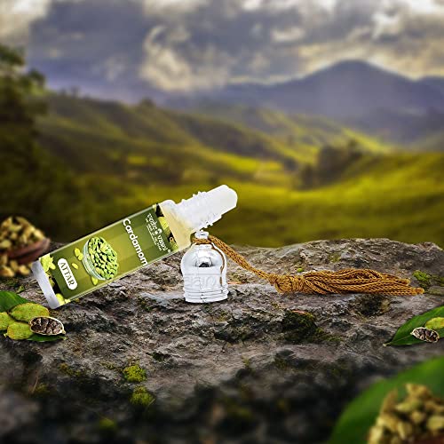 Vedic Vaani Non Alcoholic Rejuvenating Fragrance Long Lasting Cardamom Attar Itar (7 ml) - Image 4