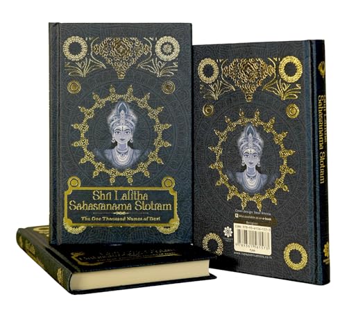 Image of Shri Lalita Sahasranama Stotram: The one Thousand Name of Devi | श्री ललिता सहस्रनाम स्तोत्रम: देवी के एक हजार नाम [Premium Hardbound Edition]- (In ... Gift for Wisdom | Divine daily chanting