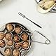 HOME DECO FACTORY, KU6718, Stainless Steel Snail Fork, elegant and Ergonomic Design, ideal for Your Refined Meals, Length 135 cm, Silver Color