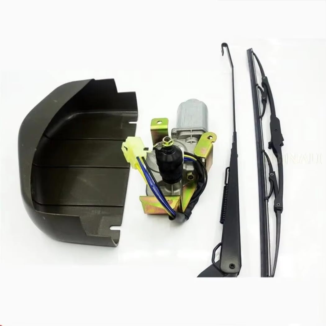 Compatible with DOOSAN DH DX Daewoo 150/215/225/300/420-5-7-9excavator Wiper Motor Wiper Arm Excavator Accessories Digger Digging Machinery Parts
