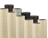 Kratzbaumland 12 cm Sisalstamm, Ersatzstamm für Kratzbaum: Länge: 40 cm, Gewinde - 8 mm (M8), Farbe des Sisalseils: Natur