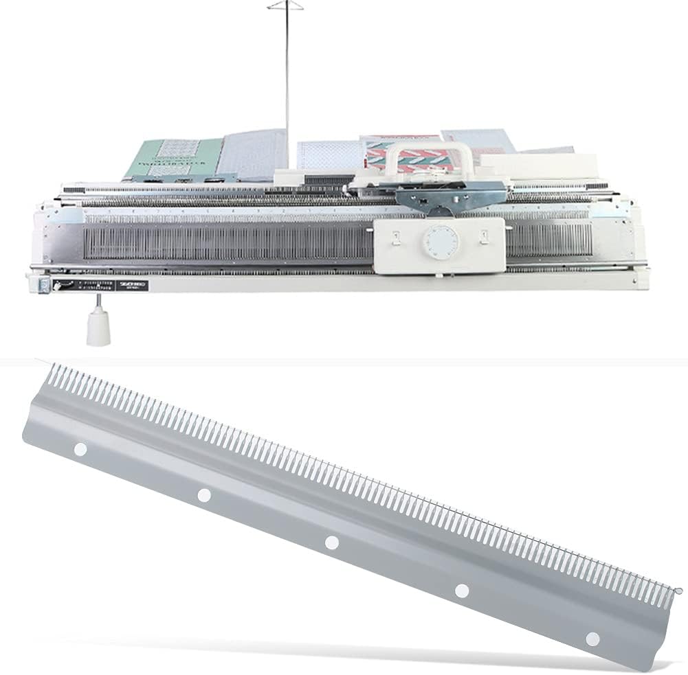Cast-on Comb, SRP60N Knitting Machine Parts, Burr-free Exquisite Workmanship Smooth for SRP50 SRP60 SRP60N Knitting Machine(Short pick comb, 45 cm)