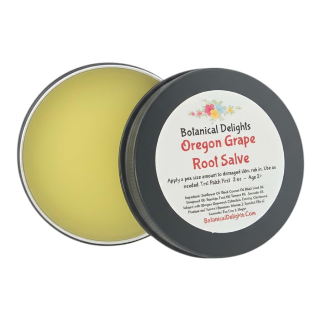 Amazon.com: Oregon Grape Root Salve with Calendula, Chickweed