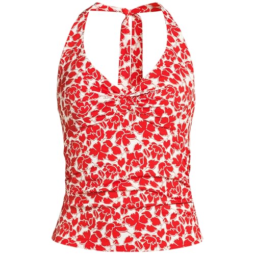 Lands' End Women's Twist Halter Tankini Top3