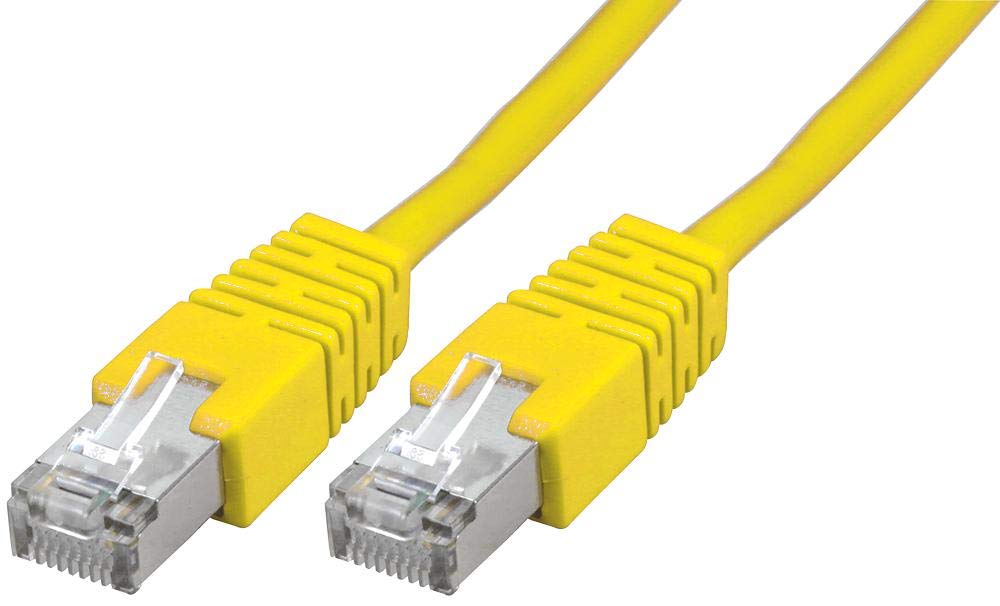 PROSIGNAL PSG91684 RJ45 to RJ45 Cat5e S/FTP Ethernet Patch Lead 2m Yellow