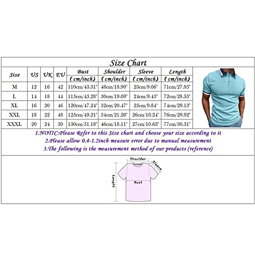 YHEGHT Camisa masculina casual com botão de soild blusa de gola virada para baixo manga curta top mo