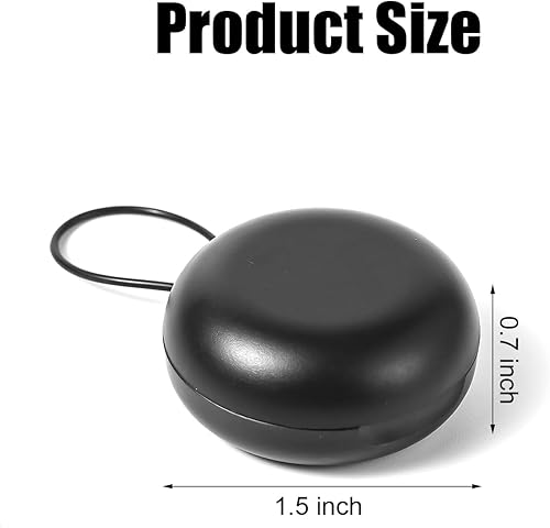 Miniatura 2 de Estuche de transporte para tapones de oído, caja de almacenamiento portátil con llavero de viaje, organizador de auriculares, estuche de