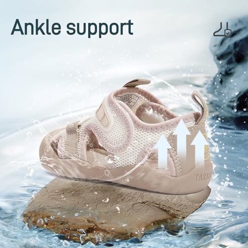 Image of TARANIS Boys Girls Outdoor Sport Sandals Closed Toe Water Beach Hiking Lightweight Athletic Summer Shoes