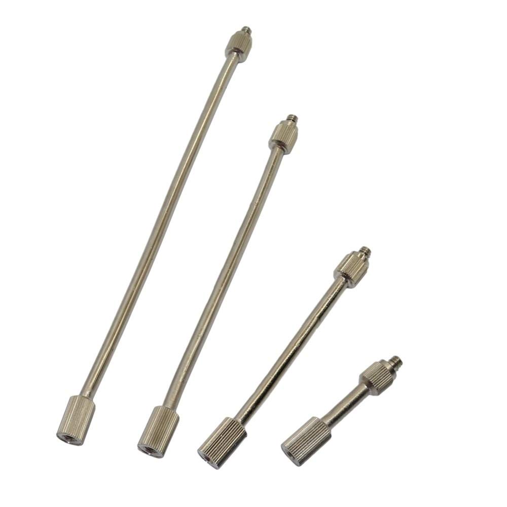 Szybkozłącze wtykowe przyłącze do rury wodnej fitti 3/16 "Elastyczny uchwyt dysz miedzi 5 cm / 10 cm / 14.5 cm / 19 cm Dysza mgła Elastyczna rozszerzenie Bar Narzędzia Garden Mist System Narzędzia 30