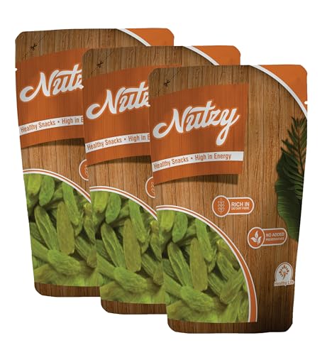 Image of Nutzy Premium Raisins (Kandhari Raisins / Kishmish, 750g)