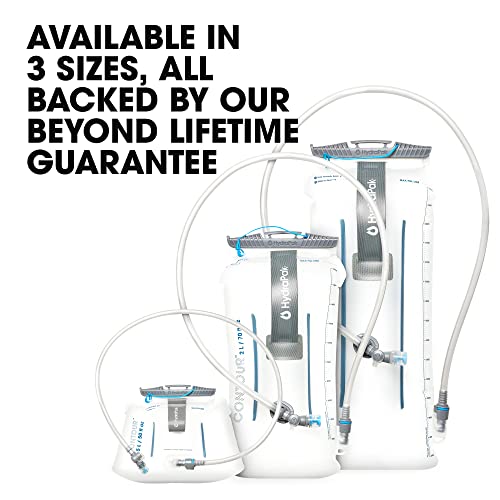 HydraPak Contour (3L Hydration Reservoir) - Low-Profile Water Bladder, Fits Most Hydration Packs – High-Flow Bite Valve, Leak Proof, Fully Reversible, and Dishwasher Safe by HydraPak - Image 5