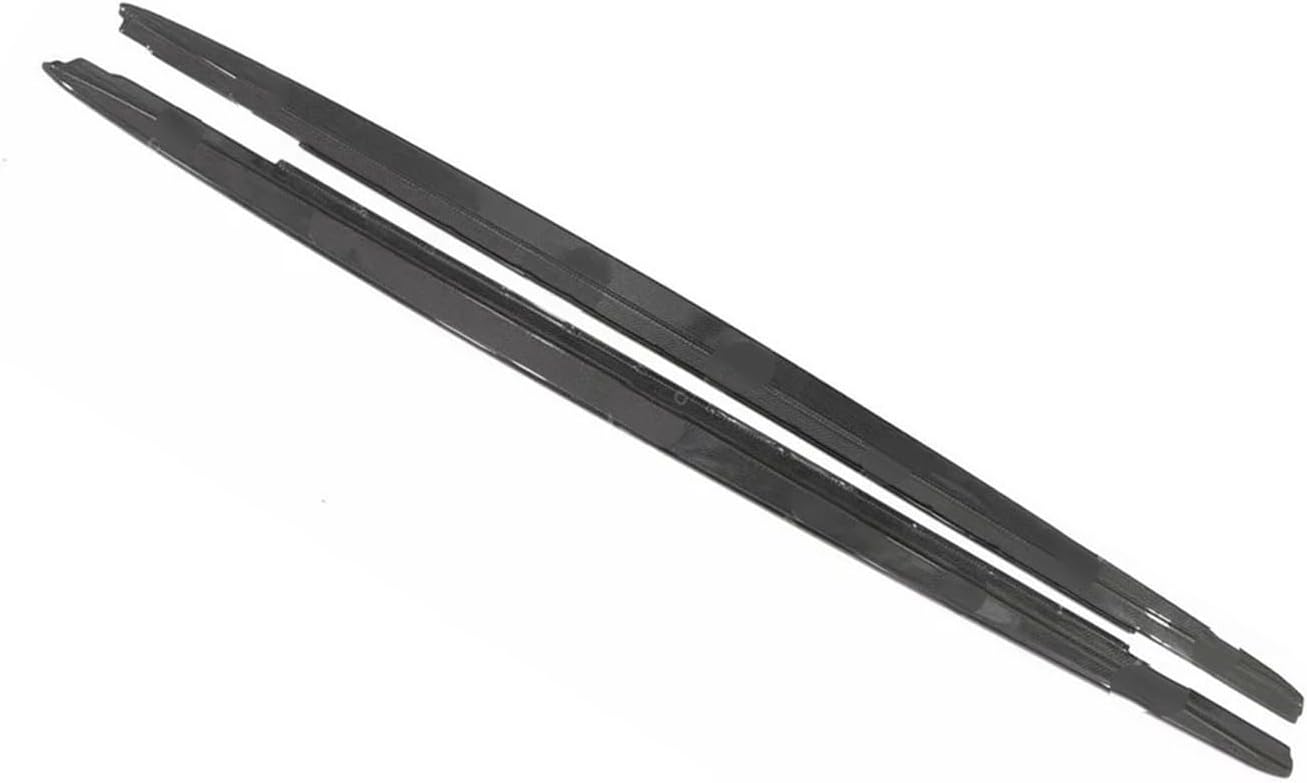 Conpatable With Bwm 5 Series G30 F90 M5 Side Door Edge Protector Automobile Refitting Real Carbon Fiber Side Skirt Lip