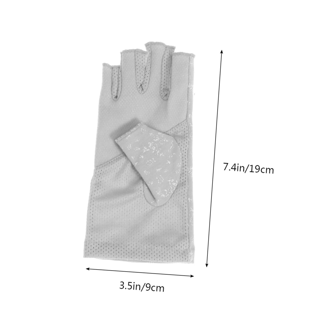 FOMIYES Half Finger Skid Resistance Gloves for Women Protective Riding Gloves Gray for and Outdoor Use Comfortable and Warm Design