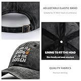 Gardening Gifts for Women, Gardening Hat, Unique Birthday Mothers Christmas Garden Gift for Gardeners Woman, Garden Accessories for Wife Mom Grandma - Adjustable Embroidered Baseball Cap Grey