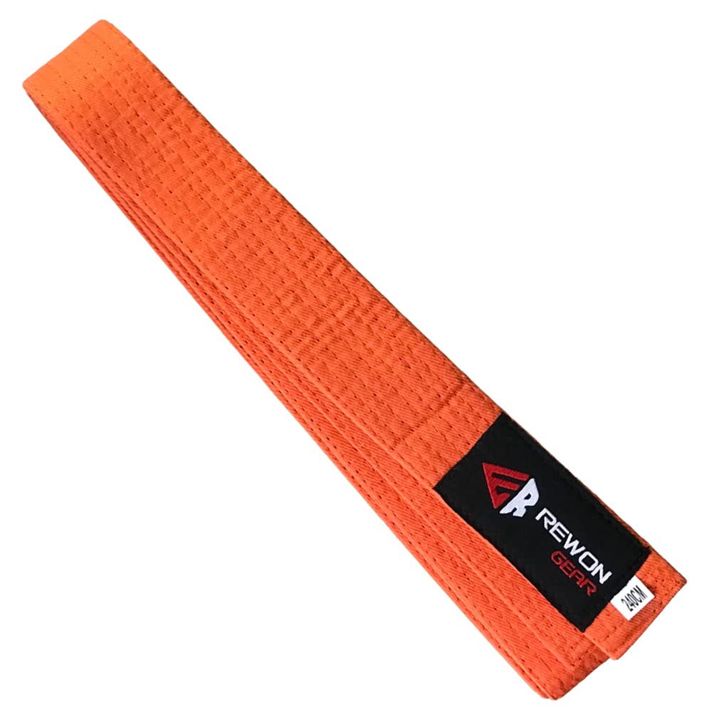 REWON Ceinture Karate pour Arts Martiaux Taekwondo Aikido pour Homme Femme