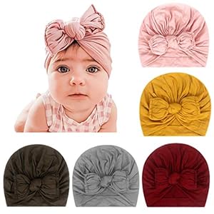 Baby Meisje Tulband hoed Pasgeboren Ziekenhuis hoed Baby peuter kwekerij Beanie Headwrap