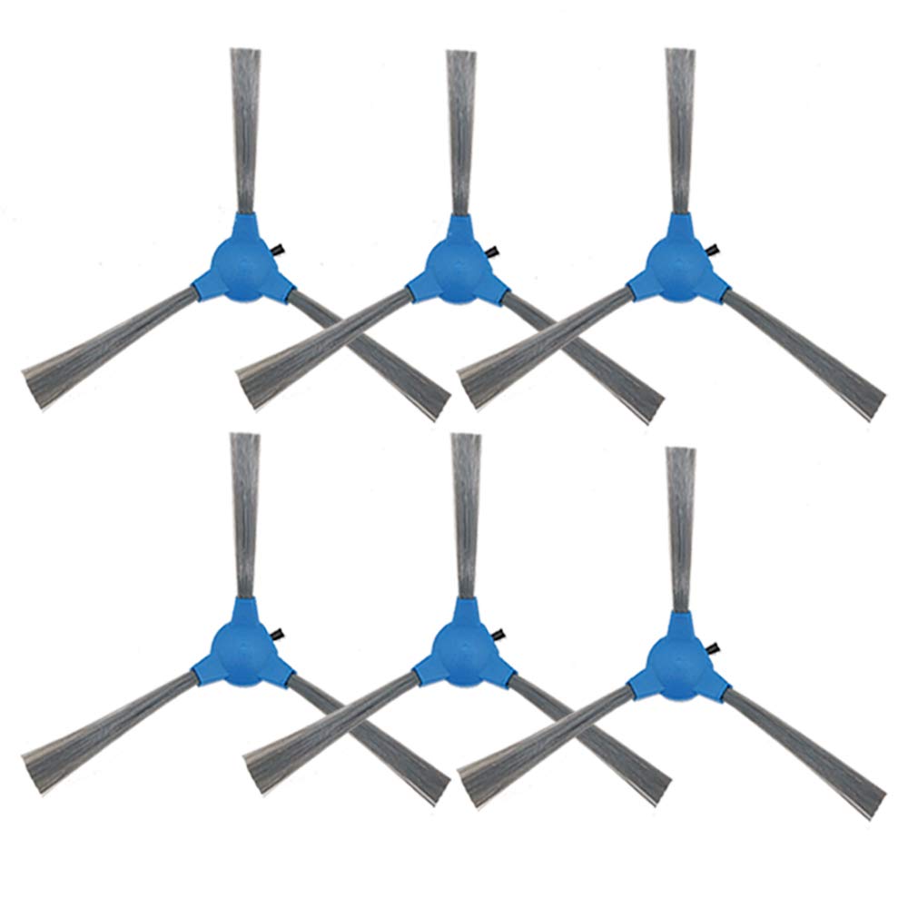 Jorllina 6Pcs Replacement Side Brush Compatible with Eufy RoboVac 11S, RoboVac 11S MAX, RoboVac 30, RoboVac 30C, RoboVac 15C Robotic Vacuum